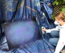 Spray painting