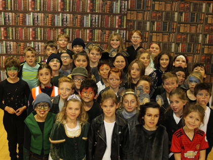 Library school play photo for library blog of 8120