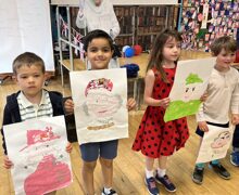 Year 1 queen portraits