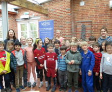 Y3 with ex pupil anne marie piazza